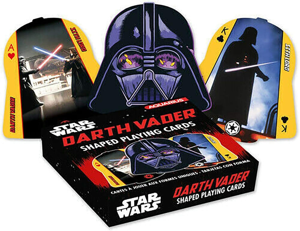 Aquarius Playing Cards: Star Wars - Darth Vader Shaped Playing Cards (ONLINE ORDER ONLY)