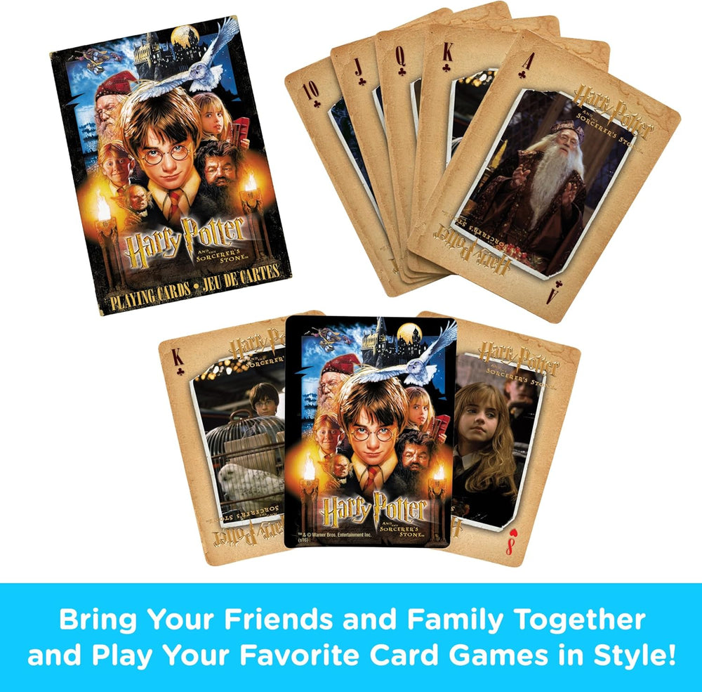 Aquarius Playing Cards: Harry Potter - Sorcerer's Stone (ONLINE ORDER ONLY)