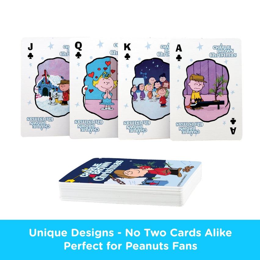 Aquarius Playing Cards: Peanuts - A Charlie Brown Christmas (ONLINE ORDER ONLY)