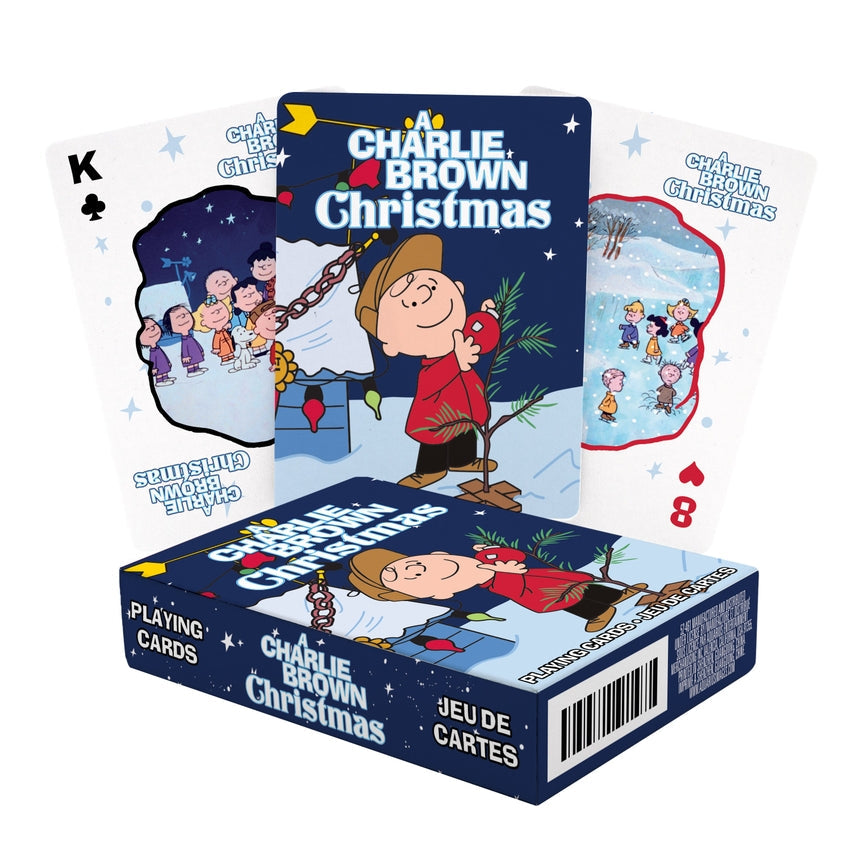 Aquarius Playing Cards: Peanuts - A Charlie Brown Christmas (ONLINE ORDER ONLY)