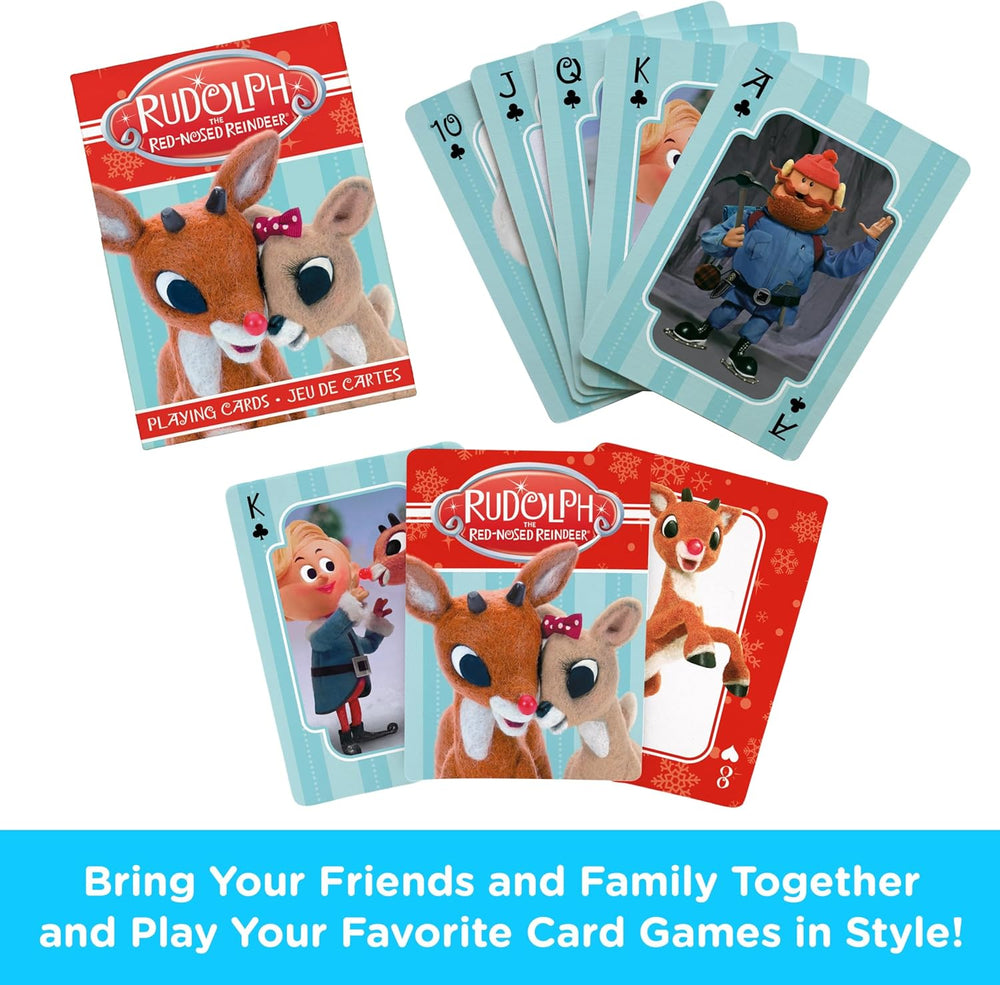 Aquarius Playing Cards: Rudolph The Red Nosed Reindeer (ONLINE ORDER ONLY)