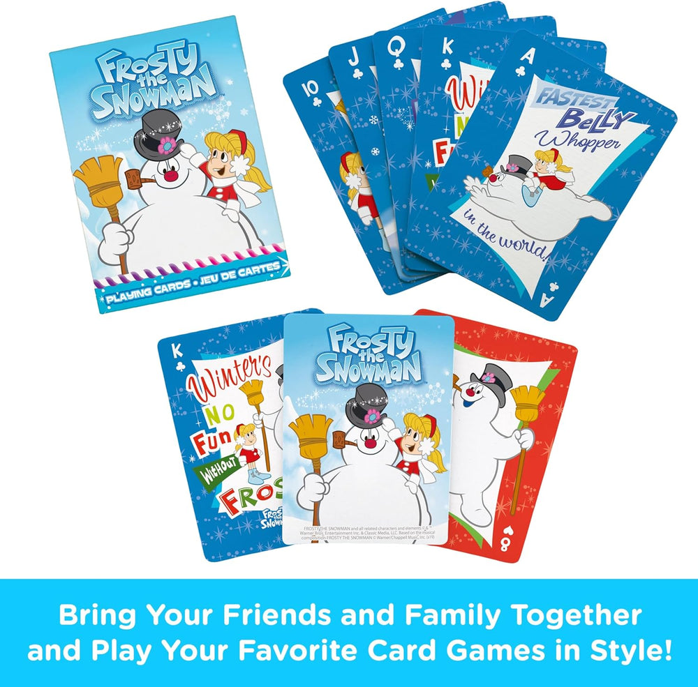 Aquarius Playing Cards: Frosty the Snowman (ONLINE ORDER ONLY)