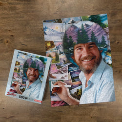 Aquarius Puzzles: Bob Ross - Hair