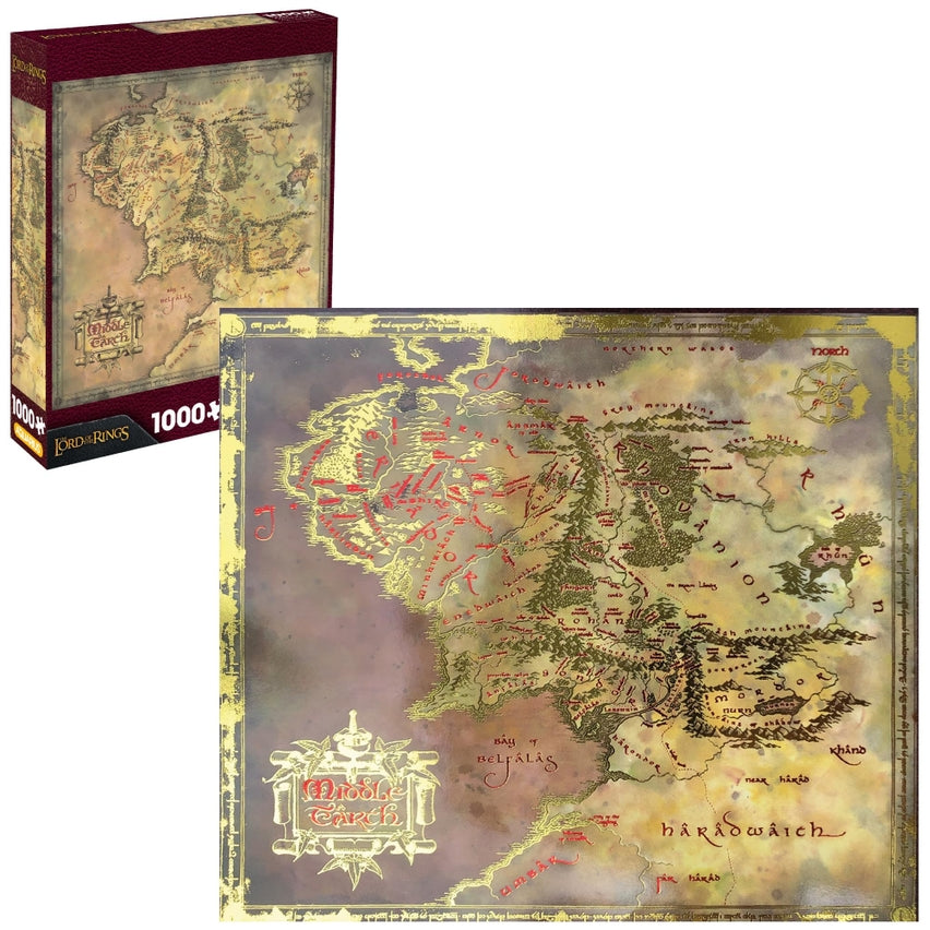 Aquarius Puzzles: Lord of the Rings - Heat Stamp