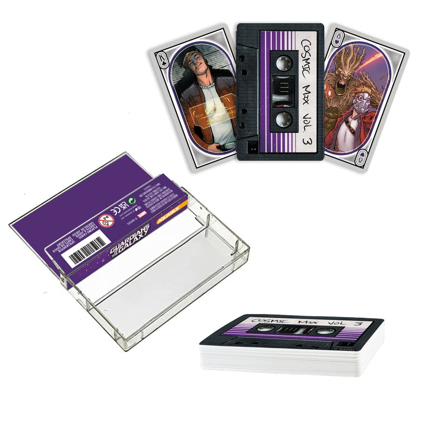 Aquarius Playing Cards: Marvel - Guardians of the Galaxy - Cassette Playing Card with Insert (ONLINE ORDER ONLY)