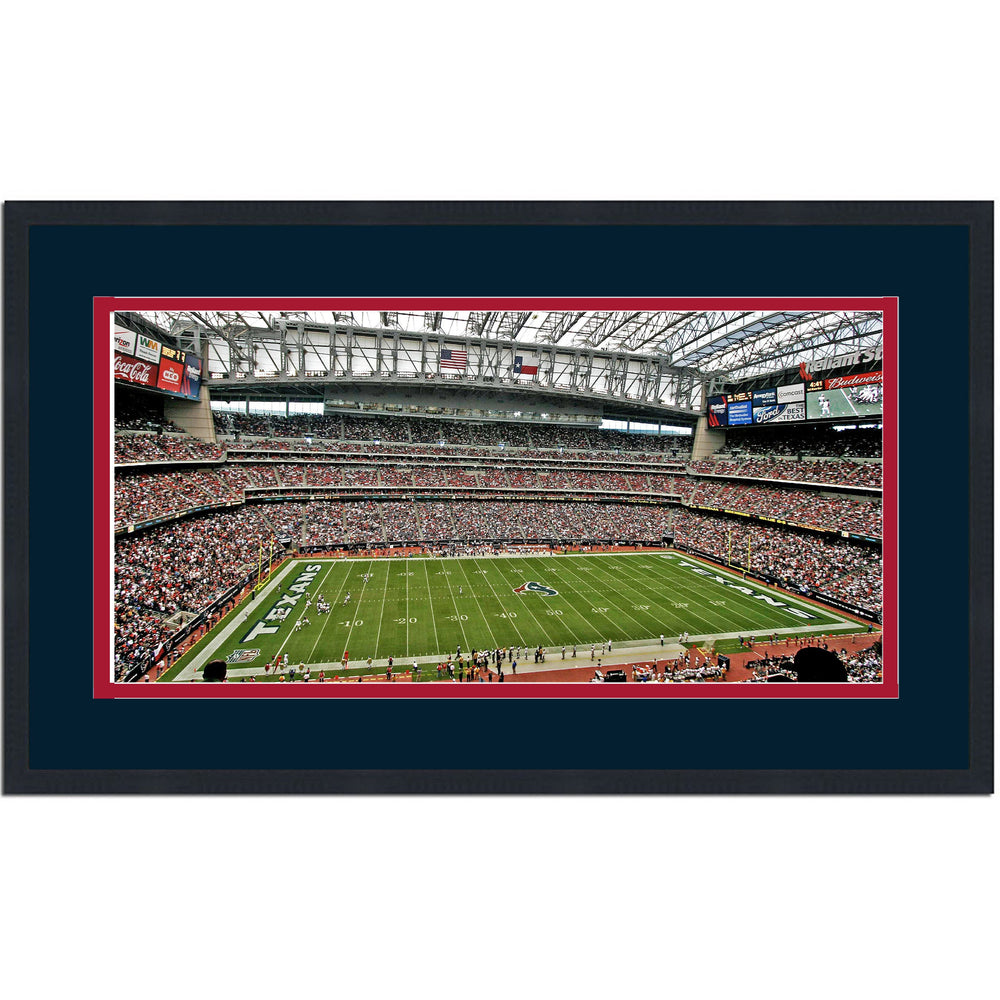 Framed NRG Stadium Houston Texans 16x24 Football Photo Professionally Matted (ONLINE ORDER ONLY)