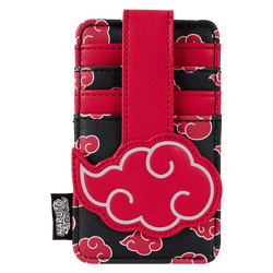 Loungefly Naruto Akatsuki All-Over Print Card Holder (Online Order Only)