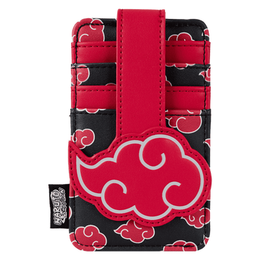 Loungefly Naruto Akatsuki All-Over Print Card Holder (Online Order Only)