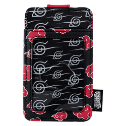 Loungefly Naruto Akatsuki All-Over Print Card Holder (Online Order Only)
