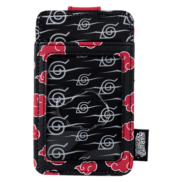 Loungefly Naruto Akatsuki All-Over Print Card Holder (Online Order Only)