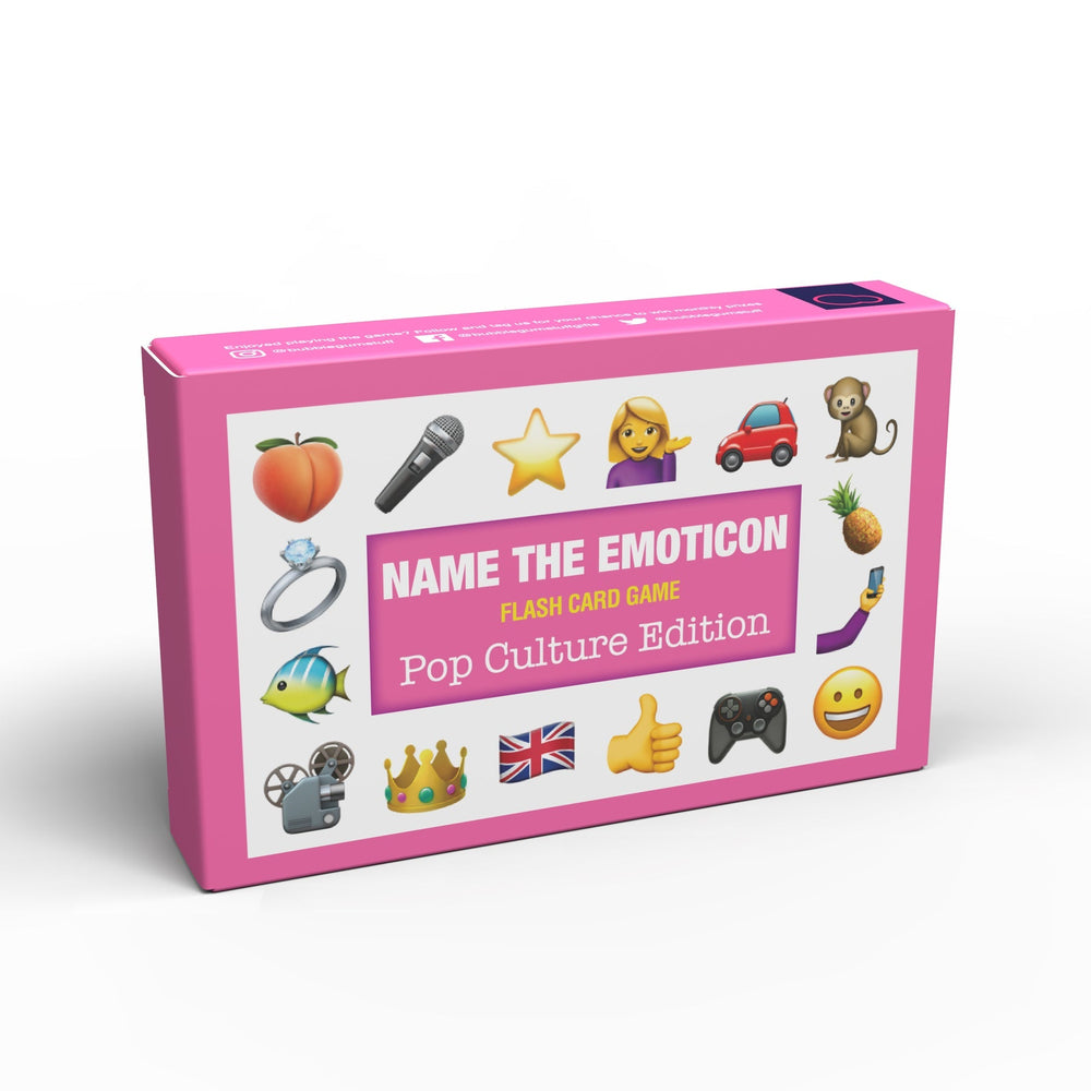 Name the Emoticon Card Game: Pop Culture Edition (ONLINE ORDER ONLY)