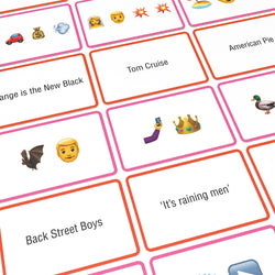 Name the Emoticon Card Game: Pop Culture Edition (ONLINE ORDER ONLY)