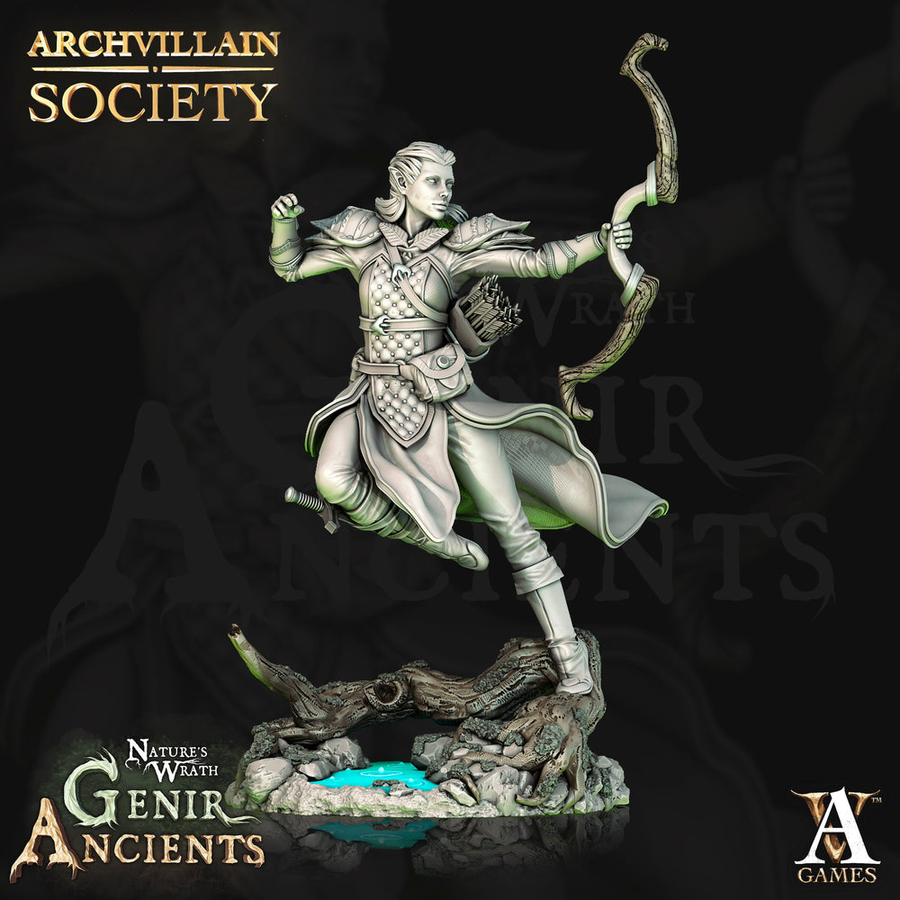 3D Printed Archvillain Games Archvillain Society Vol. X - Alavara Zinbella 28mm 32mm D&D (Online Only)