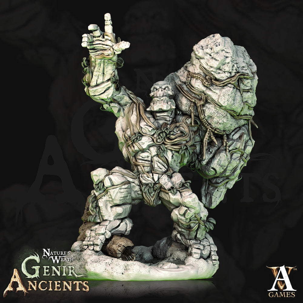 3D Printed Archvillain Games Nature's Wrath Genir Ancients - Forest Elementals 28mm 32mm D&D (Online Only)