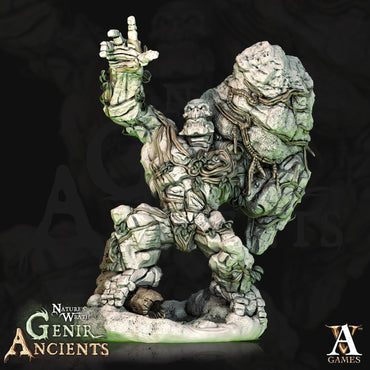 3D Printed Archvillain Games Nature's Wrath Genir Ancients - Forest Elementals 28mm 32mm D&D (Online Only)