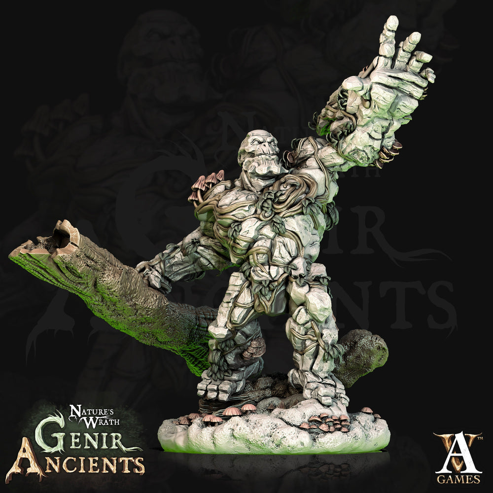 3D Printed Archvillain Games Nature's Wrath Genir Ancients - Forest Elementals 28mm 32mm D&D (Online Only)