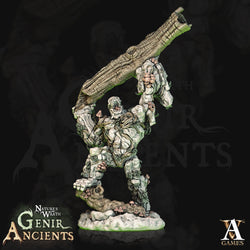 3D Printed Archvillain Games Nature's Wrath Genir Ancients - Forest Elementals 28mm 32mm D&D (Online Only)