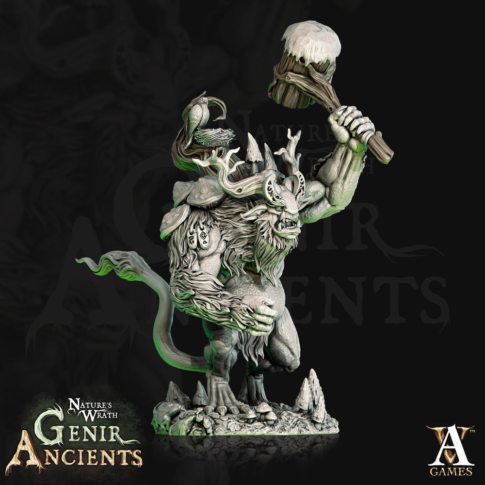 3D Printed Archvillain Games Nature's Wrath Genir Ancients - Genirheart Trolls 28mm 32mm D&D (Online Only)