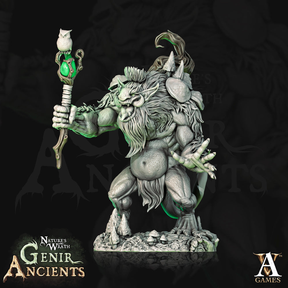 3D Printed Archvillain Games Nature's Wrath Genir Ancients - Genirheart Trolls 28mm 32mm D&D (Online Only)