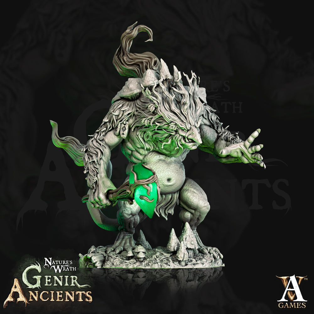 3D Printed Archvillain Games Nature's Wrath Genir Ancients - Genirheart Trolls 28mm 32mm D&D (Online Only)