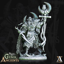 3D Printed Archvillain Games Nature's Wrath Genir Ancients - Grovebred Druids 28mm 32mm D&D (Online Only)