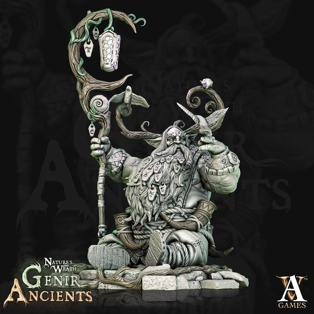 3D Printed Archvillain Games Nature's Wrath Genir Ancients - Rootals 28mm 32mm D&D (Online Only)