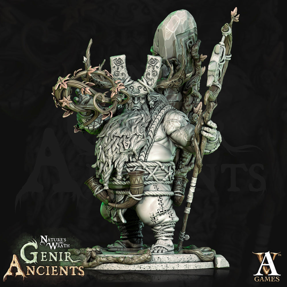 3D Printed Archvillain Games Nature's Wrath Genir Ancients - Rootals 28mm 32mm D&D (Online Only)