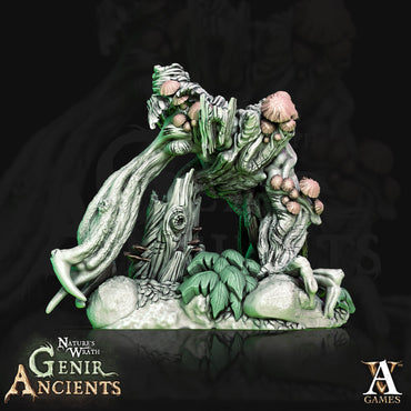 3D Printed Archvillain Games Nature's Wrath Genir Ancients - Treant Saplings 28mm 32mm D&D (Online Only)