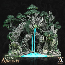 3D Printed Archvillain Games Nature's Wrath Genir Ancients - Treant Lord 28mm 32mm D&D (Online Only)