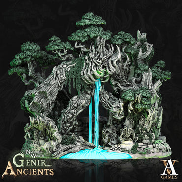 3D Printed Archvillain Games Nature's Wrath Genir Ancients - Treant Lord 28mm 32mm D&D (Online Only)