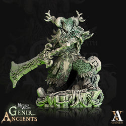 3D Printed Archvillain Games Nature's Wrath Genir Ancients - Verdant Ancient 28mm 32mm D&D (Online Only)