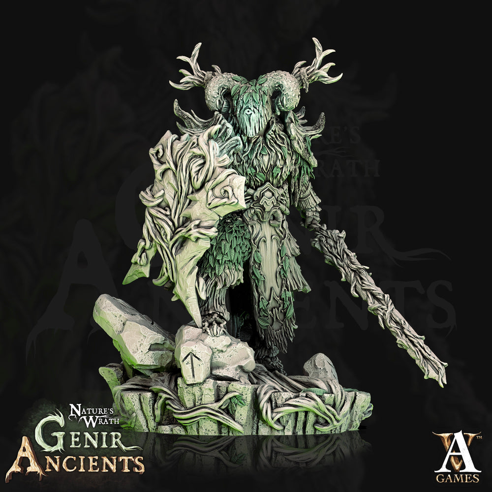 3D Printed Archvillain Games Nature's Wrath Genir Ancients - Verdant Ancient 28mm 32mm D&D (Online Only)