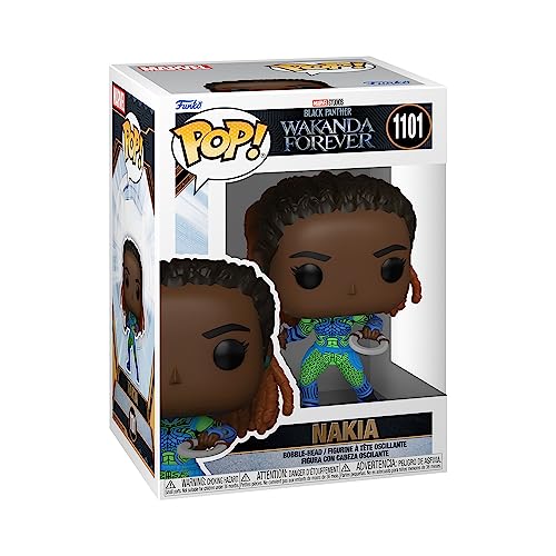 Black Panther: Wakanda Forever Nakia Funko Pop! Vinyl Figure #1101 with Funko Protector (Online Order Only)