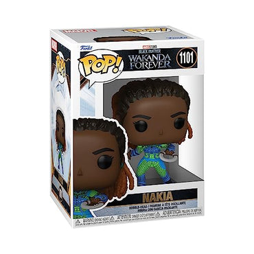 Black Panther: Wakanda Forever Nakia Funko Pop! Vinyl Figure #1101 with Funko Protector (Online Order Only)