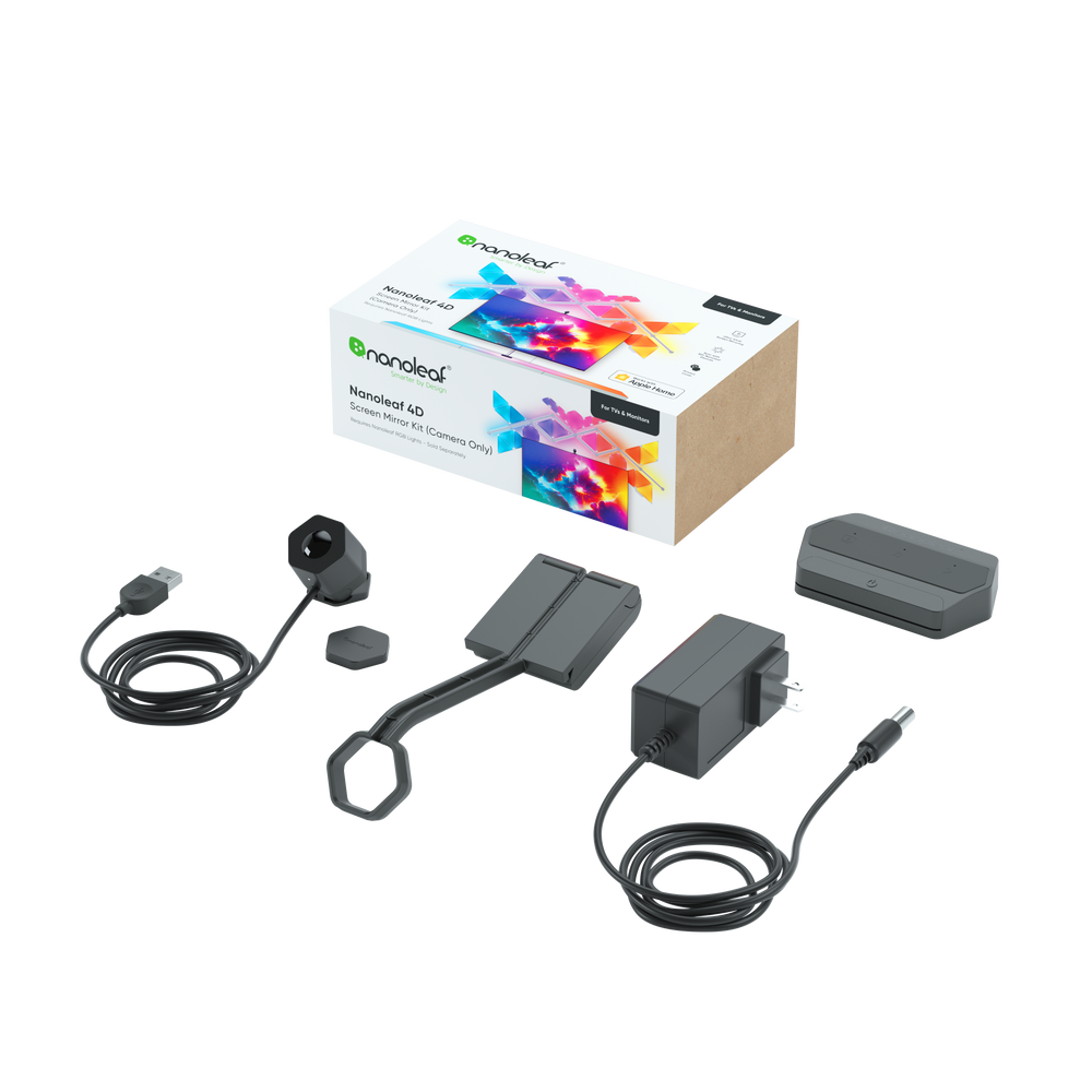 Nanoleaf 4D | TV Screen Mirror Kit | Camera Only | Controller | PSU | 12V, 24W | 100V-240V | NA (Online Order Only)