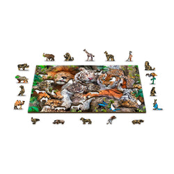 Nap Time 300 Piece Wood Jigsaw Puzzle Wooden City (ONLINE ORDER ONLY)