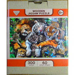 Nap Time 300 Piece Wood Jigsaw Puzzle Wooden City (ONLINE ORDER ONLY)