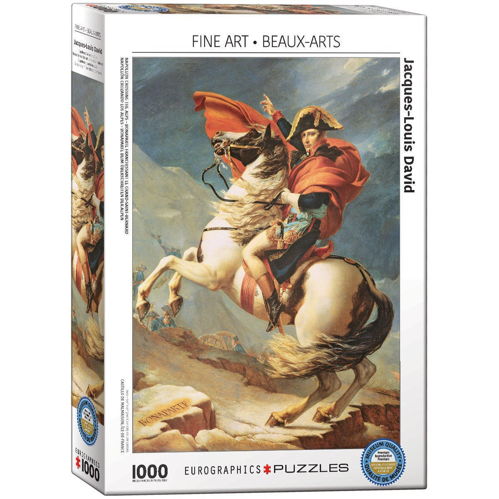 Napoleon Crossing the Alps 1000 Piece Jigsaw Puzzle Eurographics (ONLINE ORDER ONLY)