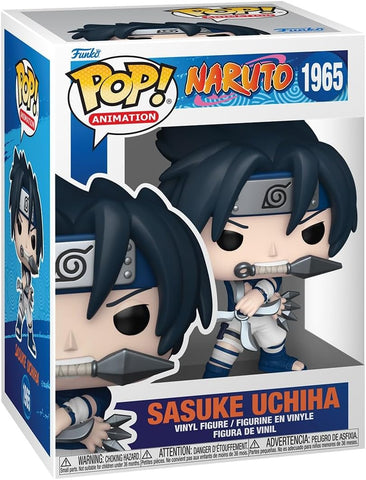 Naruto Sasuke Uchiha Funko Pop! Vinyl Figure #1965 with Funko Protector (Online Order Only)