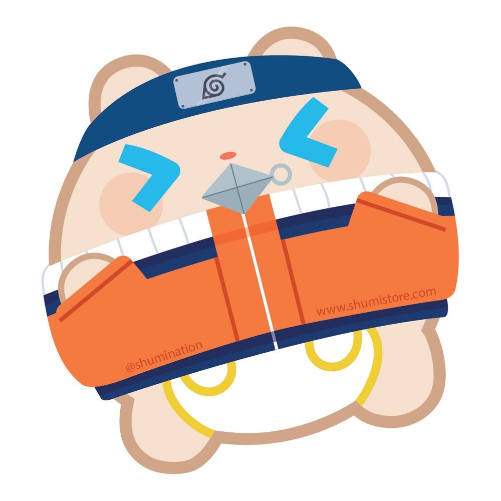 Shumi Mascot: Naruto - Naruto Uzumaki Sticker (ONLINE ORDER ONLY)