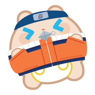 Shumi Mascot: Naruto - Naruto Uzumaki Sticker (ONLINE ORDER ONLY)