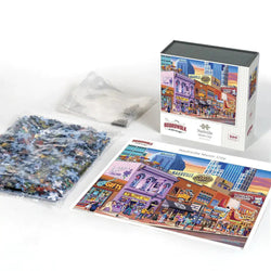 Nashville Music City 500 Piece Jigsaw Puzzle Boardwalk (ONLINE ORDER ONLY)