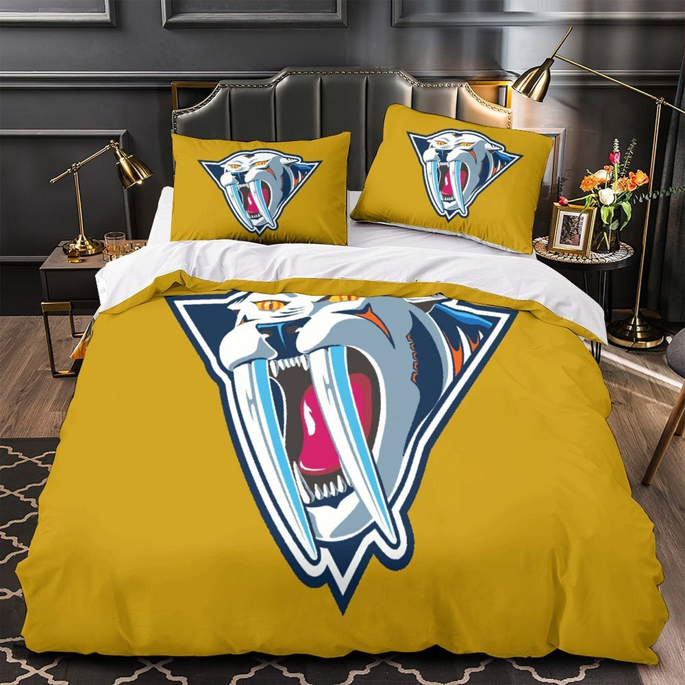 Nashville Predators Bedding Set Quilt Duvet Cover Without Filler (Online Order Only)