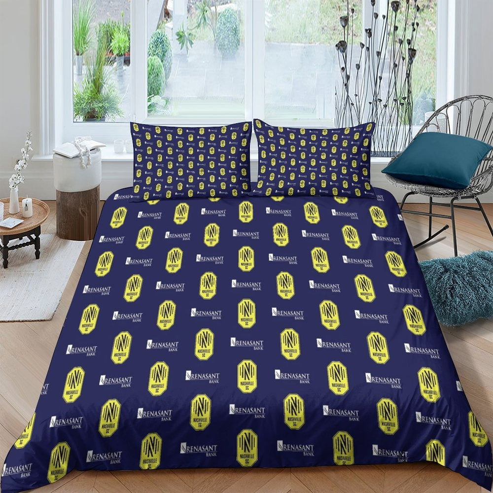 Nashville SC Bedding Set Duvet Cover Without Filler (Online Order Only)