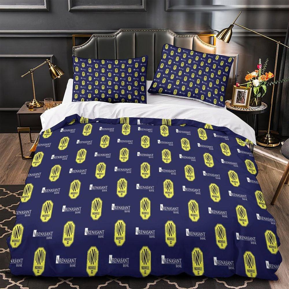 Nashville SC Bedding Set Duvet Cover Without Filler (Online Order Only)