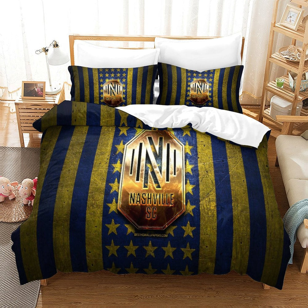 Nashville SC Bedding Set Duvet Cover Without Filler (Online Order Only)