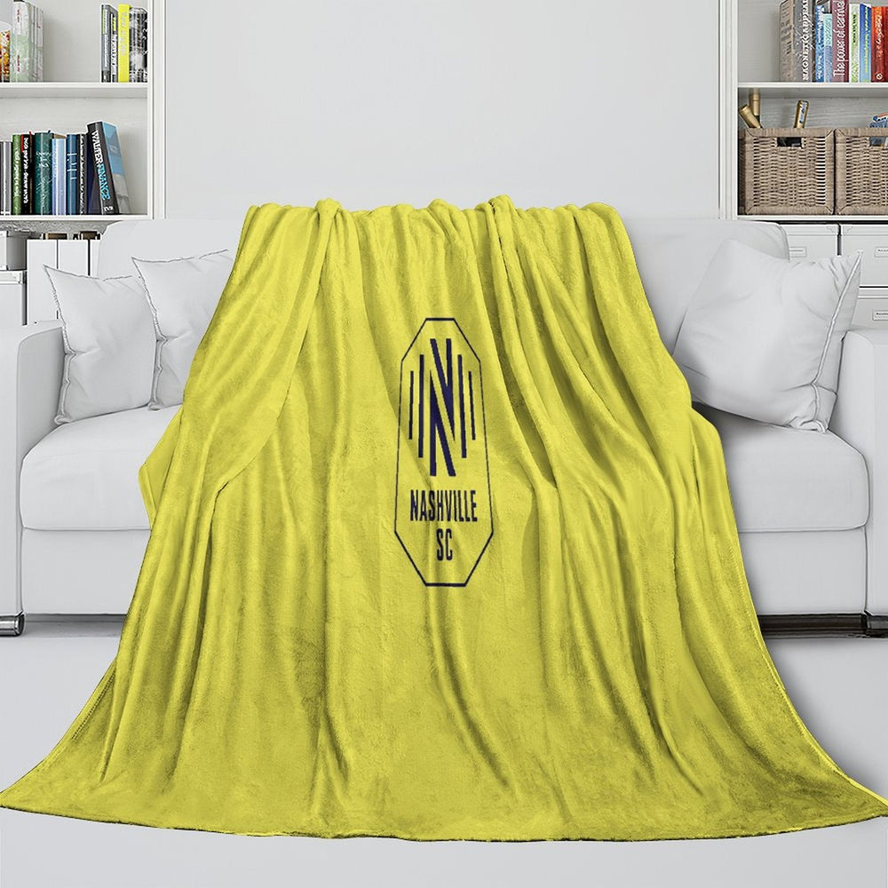 Nashville SC Blanket Flannel Fleece Throw Room Decoration (Online Order Only)