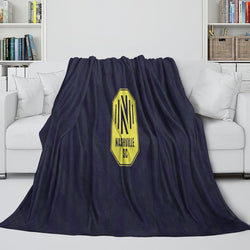 Nashville SC Blanket Flannel Fleece Throw Room Decoration (Online Order Only)