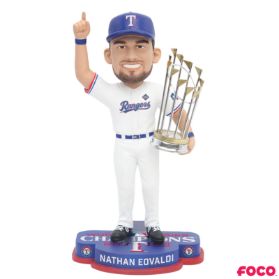 Texas Rangers 2023 World Series Champions Bobbleheads (ONLINE ORDER ONLY)