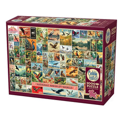 National Birds of the World 2000 Piece Jigsaw Puzzle Cobble Hill (ONLINE ORDER ONLY)